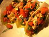 Gondoles de Tomates Mozzarella