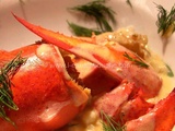 Homard Et Langoustines Sauce Champagne Orange