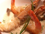 Langoustines Et Crevettes Espuma Au Réglisse