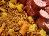 Lentilles Et Saucissons