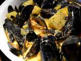 Moules au Curry