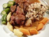 Navarin d'Agneau Au Four Et Légumes Printaniers