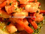 Salade De Crevettes Aux Fruits De La Passion