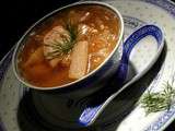 Soupe de Poulet Asiatique