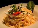 Spaghetti aux Herbes Ail & Citron