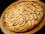 Tarte Fine de Pommes à la Noix de Coco