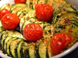 Tian De Courgettes Et De Tomates Cerises