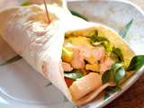 Wrap Poulet-Avocat-Sauce Blanche