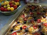 Pissaladière aux tomates cerises