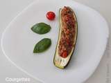 Courgettes farcies au thon