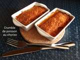 Crumble de poisson au chorizo