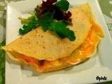 Crêpes poireau citrouille