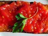 Pan con tomate