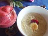 Porridge du temps des fraises