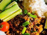 Protéines de soya qui tentent de se prendre pour un Bulgogi