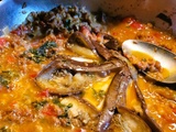 Ragoût de haché végétal avec aubergines