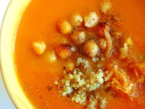 Soupe de patate douce et carotte