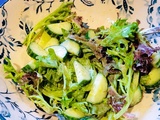 Vinaigrette au lait de soya; ma préférée ces jours-ci