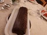 Buche au chocolat facile