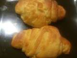 Croissants pate feuilletee rapide (une autre manière)