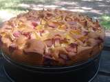 Gateau aux nectarines