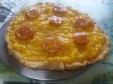 Tarte aux citrons avec des citrons confits