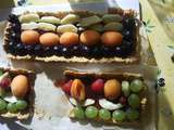 Tarte aux fruits crus