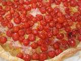 Tarte tomates cerises