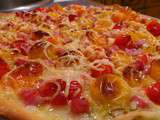 Tarte tomates cerises