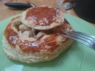 Vol au vent de volaille de Cyril Lignac