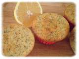 Muffins au citron et graines de pavot