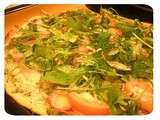 Pizza Blanche et verte