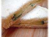 Sandwich au concombre