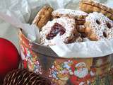 Sablés Mini Linzer - heure du cream