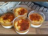 Creme aux oeufs au caramel …. au thermomix