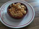 Crumble aux pommes au thermomix