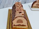 Bûche 100% praliné