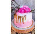 Drip Cake Girly Gold