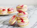 Macarons Marbré, Framboise