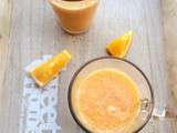 Smoothie Orange, Citron, Carotte et Gingembre