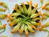 Beignets de fleurs de courgettes