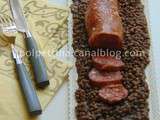 Cotechino et lentilles