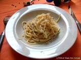 Spaghetti cacio e pepe