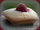 Mignardises Financiers aux framboises