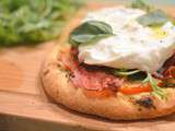 De la burrata, de la Pizza, du bonheur dans ta bouche