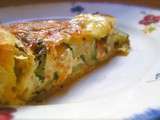 L'été de la quiche: Quiche courgette- chèvre - tomates séchées