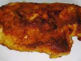 Escalope de dinde panee