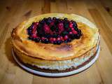 Cheesecake aux fruits rouges