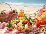 10 min top chrono : la salade de pâtes fraîches qui enflamme la plage