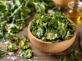 Chips de kale au four : le snack healthy qui rend accro dès la première bouchée